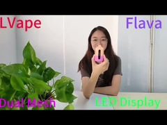 Duo 2 ağ bobinleri LED Ekran Tek kullanımlık vape çubuğu